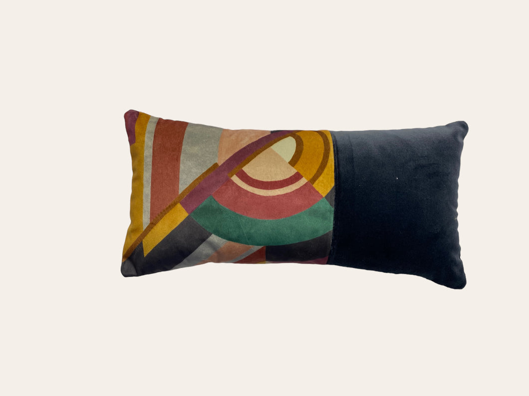 CUSCINO - Multicolor velvet