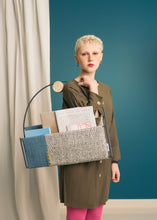 Load image into Gallery viewer, FOLDER - Tweed light blue
